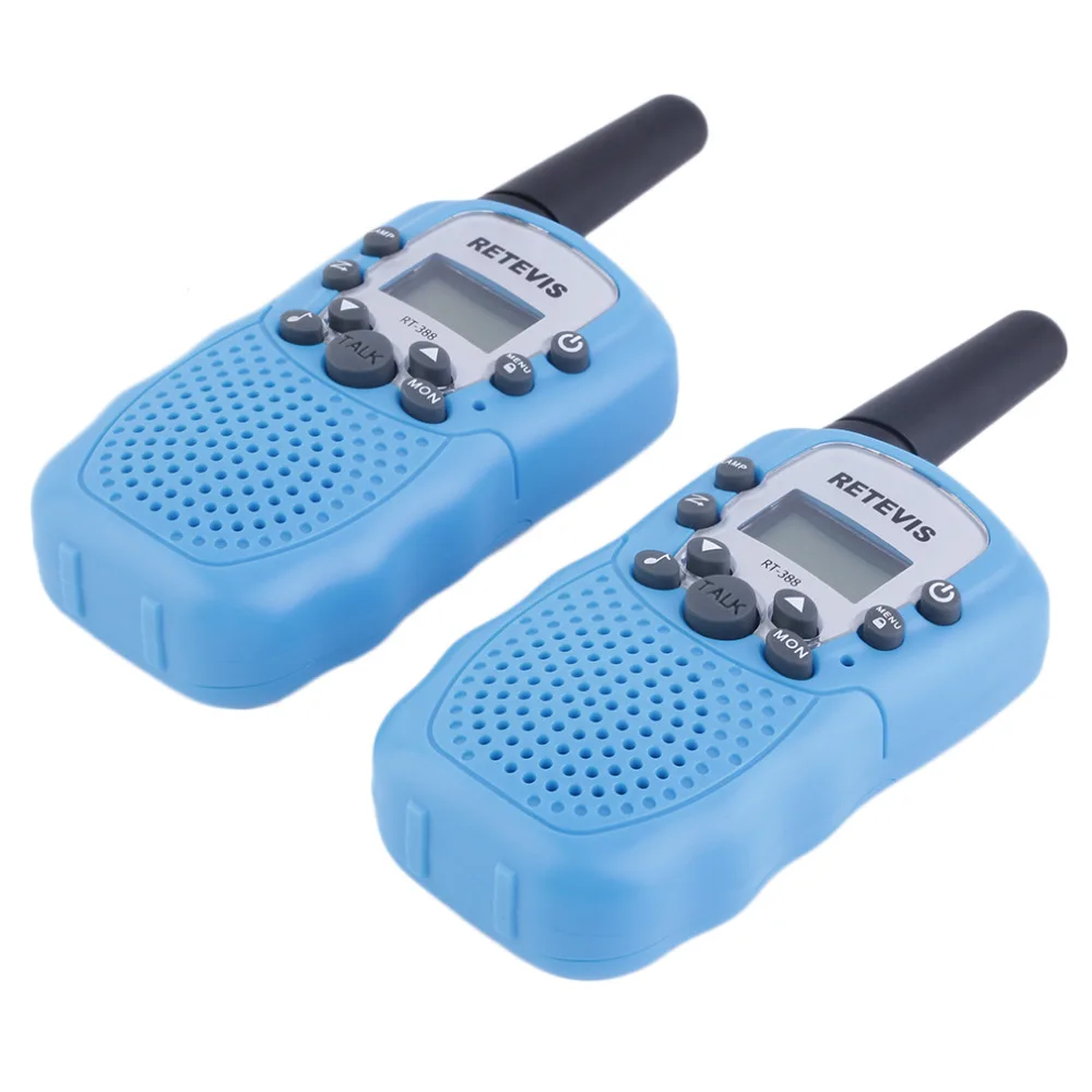YKS 2 pcs RT-388 Walkie Talkie Toys For Children 0.5W 22CH Two Way Kids Radio Boys and Girls Brithday Xmas Gift enlarge