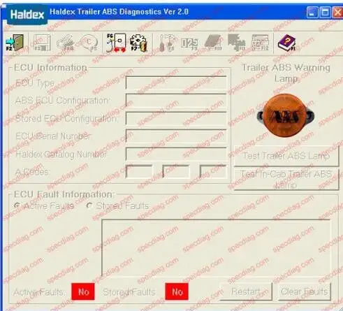 HEAVY DUTY ABS TRACTOR/TRAILER DIAGNOSTIC KIT for Bendix forHaldex Meritor Wabco Wabash | Diagnostic Tools