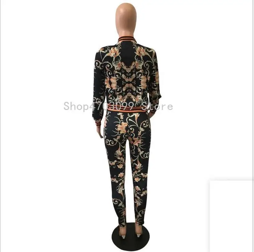 Romperfashion Африка 2019 цифровой принт досуг молния костюм|Африканская одежда| |