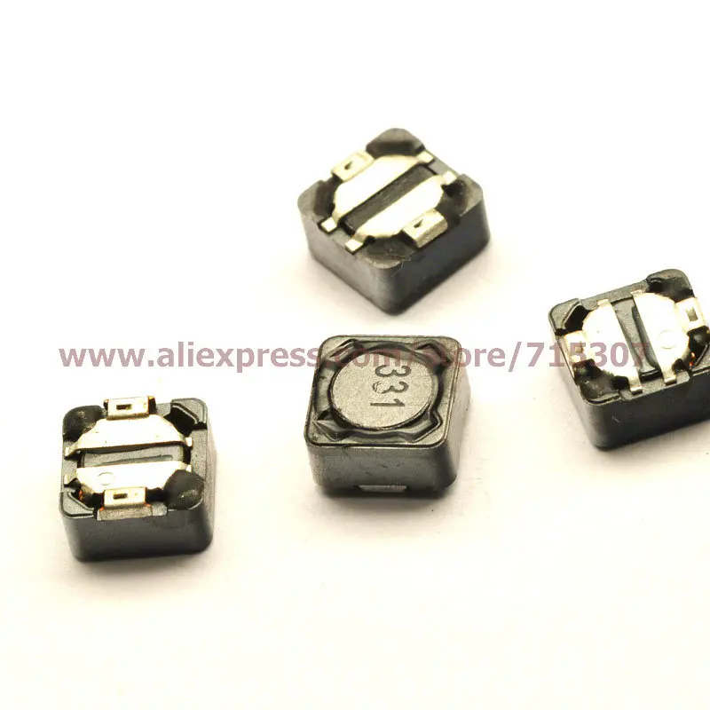 PHISCALE 30 шт. smd Экранированный индуктор мощности 330 мкГн 331 7*7*4|power inductor|shielded power