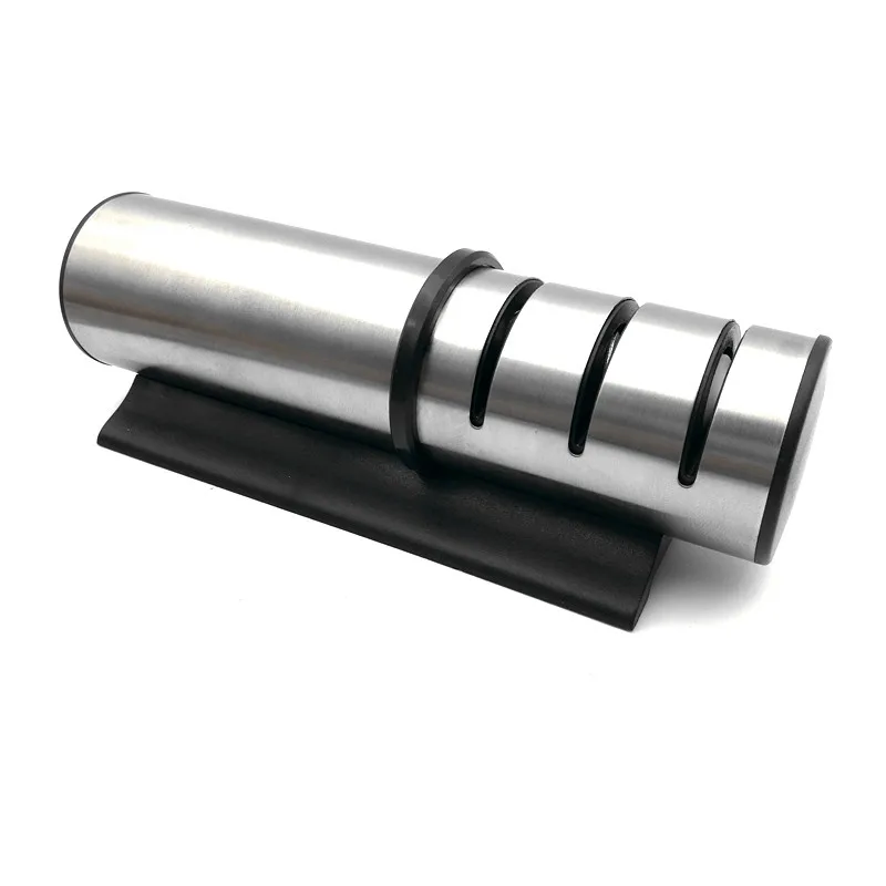 3 ступенчатая кухонная точилка для ножей из нержавеющей стали три стадии