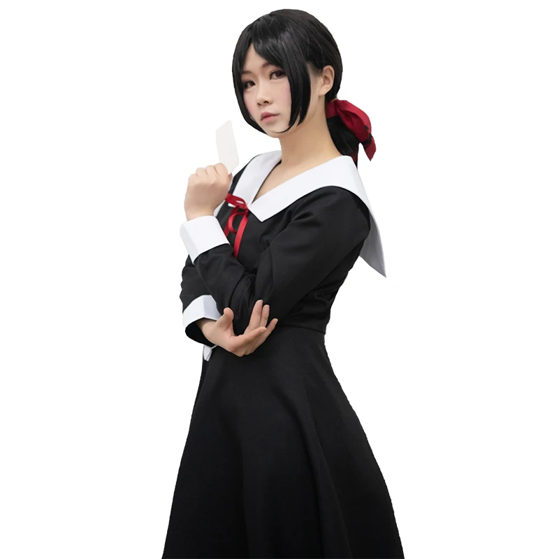 Аниме Kaguya-sama: Love is War карнавальный костюм Shinomiya Kaguya Fujiwara Chika Shirogane miyumi для косплея |