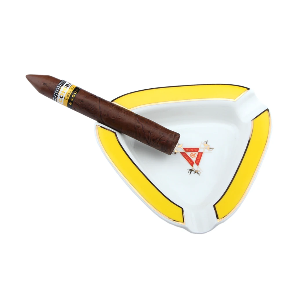 Пепельница для сигар COHIBA 3 подставки гаджеты переносная пепельница табачных