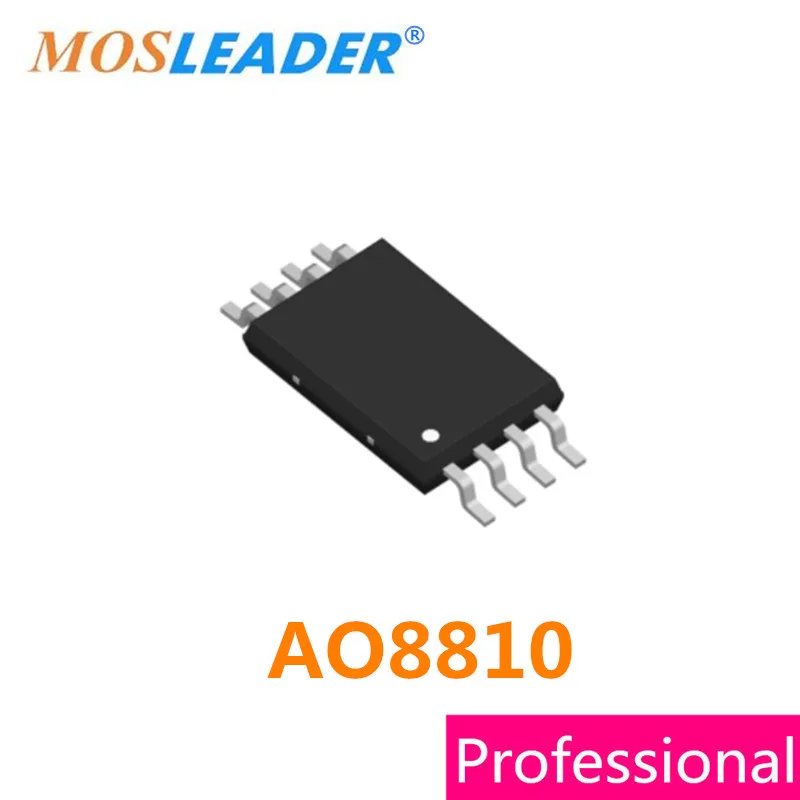 Mosleader AO8810 TSSOP8 100 шт. 1000 3000 8810 двойные N канальные 20 в 7 а высококачественные Mosfets|mosfet