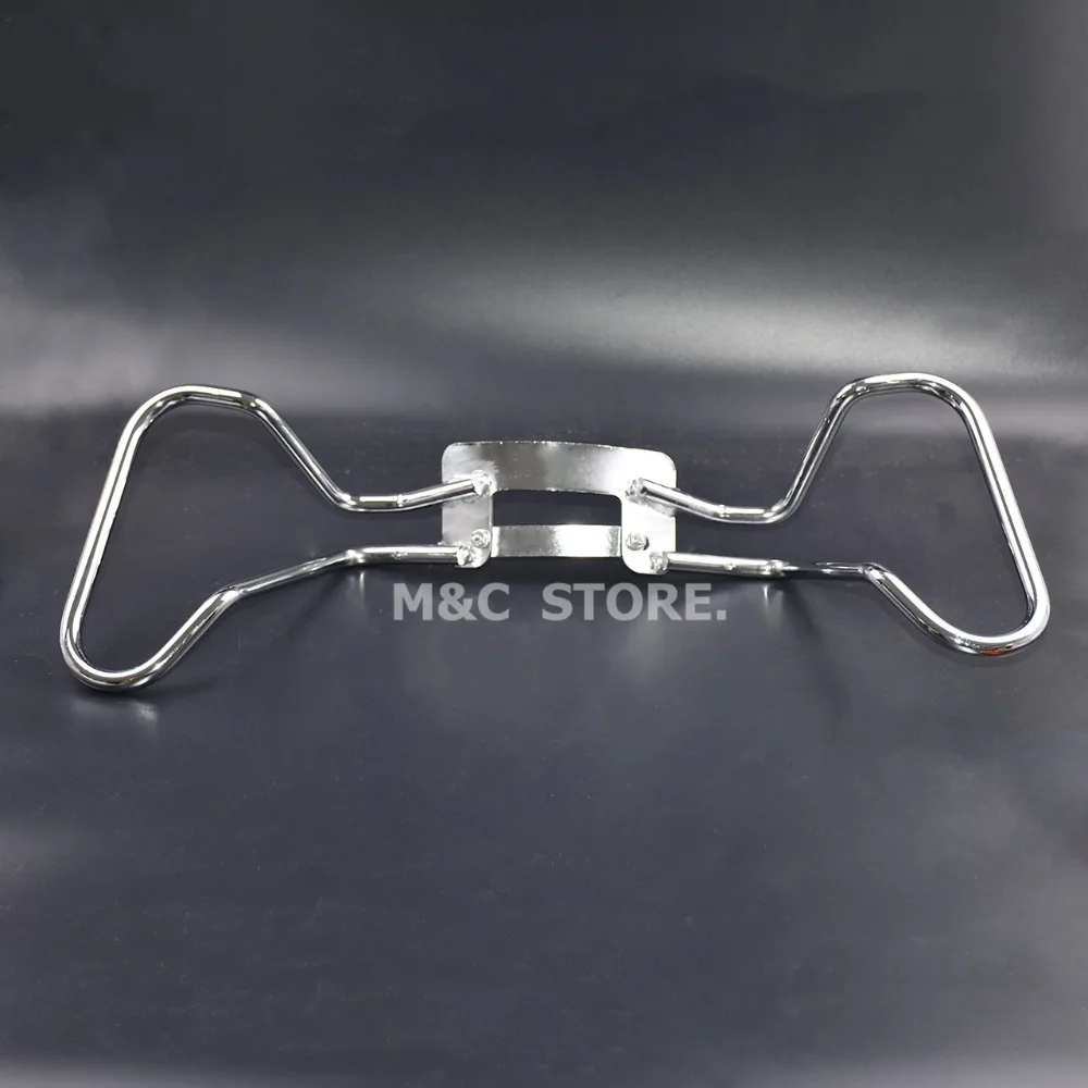 Мотоцикл пассажирский поручень ручка подлокотника сталь для Harley Touring Street Electra Glide