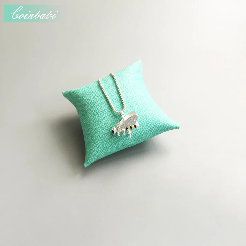 Кулон насекомое пчела белый ювелирные изделия с цирконием для женщин и мужчин