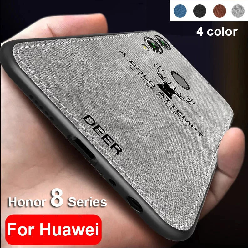 Тканевый чехол для телефона honor 8x 8a huawei 8 lite легкий Бампер honer 8x8 lite|Бамперы| |