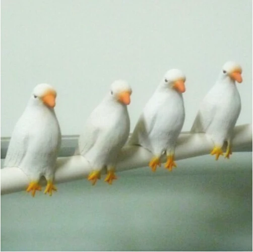 5 шт./лот мягкая резиновая Голубь из латекса волшебные трюки классические игрушки