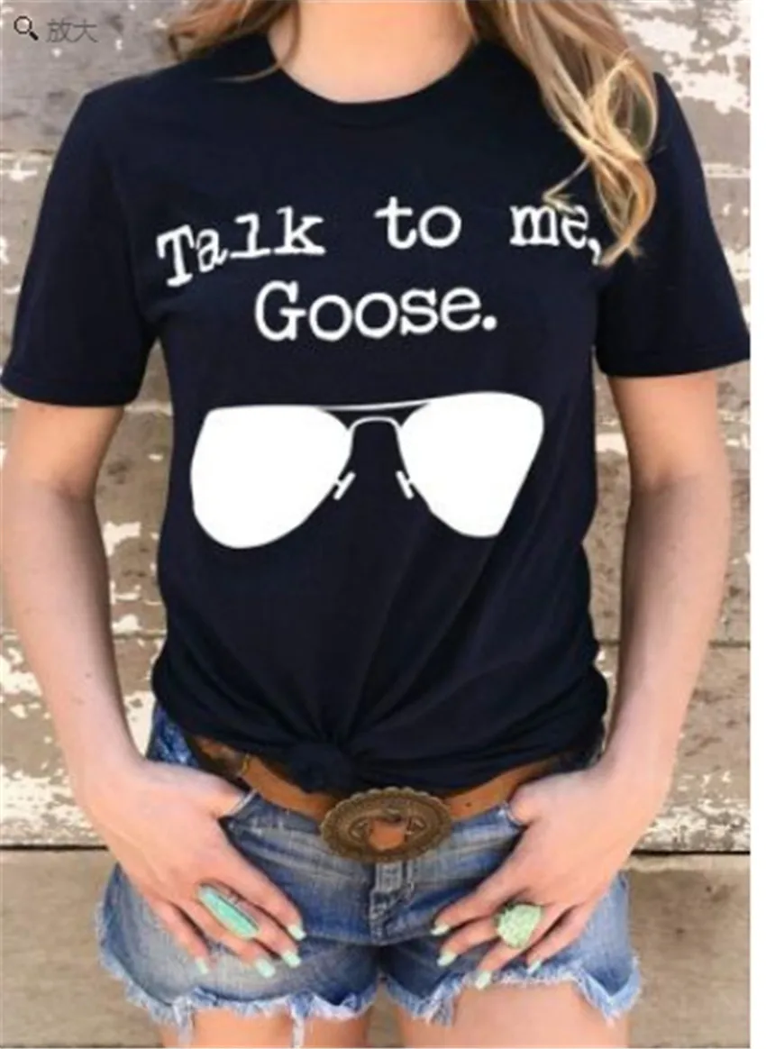 Женская футболка с принтом круглым вырезом женская уличная коротким рукавом и