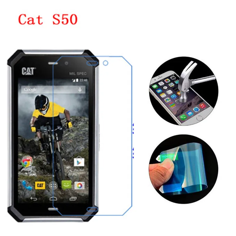 3 шт. хит продаж для Cat S50 защитная пленка премиум класса стекло мягкое нано