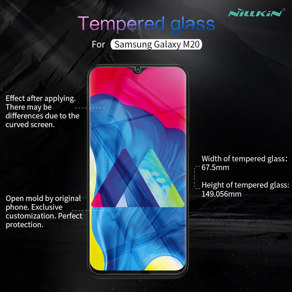 Для samsung M20 стекло Nillkin Amazing H 0,33 мм протектор экрана закаленное стекло для samsung Galaxy M20 пленка