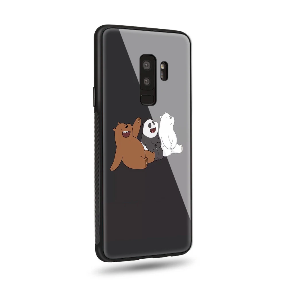 Наша вся правда о медведях закаленное Стекло чехол для телефона для Samsung galaxy S8 плюс S9 S10 плюс своими руками, на заказ чехол для телефона для galaxy note 8 9 крышка - Цвет: 20425