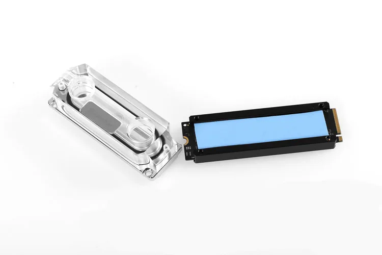 Курган водоблок для 2280 \ 22110 PCI-E SSD \ SATA M.2 M2 SSD-HDM2280-PA