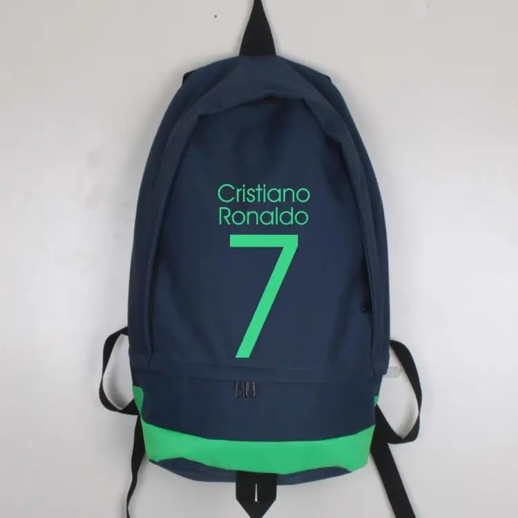 Рюкзак для мальчиков из ткани Оксфорд с изображением Криштиану Роналду|mochila