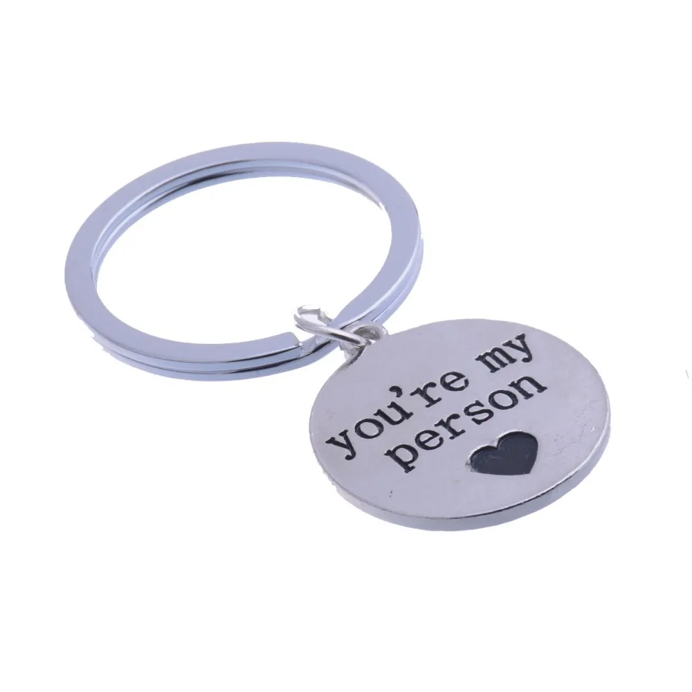 Любовь Сердце брелок ювелирные изделия вы мой человек очарование Брелок Подарки