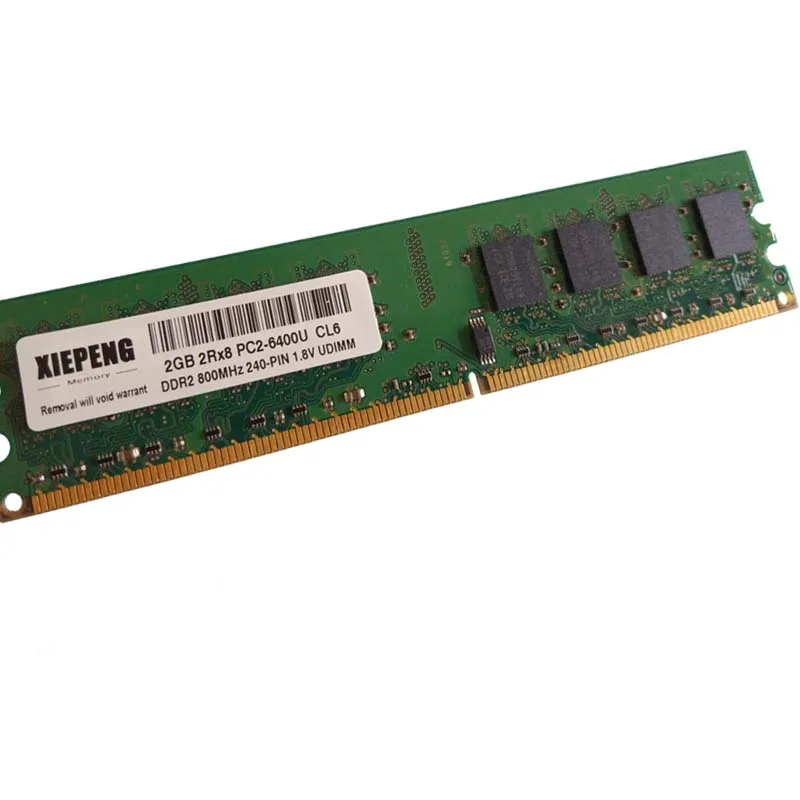 Оперативная память 2 Гб DDR2 800 МГц 4 2Rx8 PC2 6400U 4G 5300 NON ECC для рабочей станции DELL Precision 390