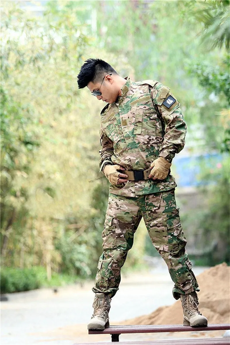 Камуфляжная Военная тактическая Униформа для страйкбола пейнтбола военных игр