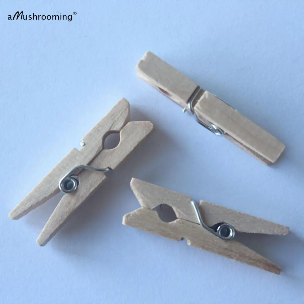 1 коробка (10000 штук) березовые деревянные булавки для одежды мини размеры