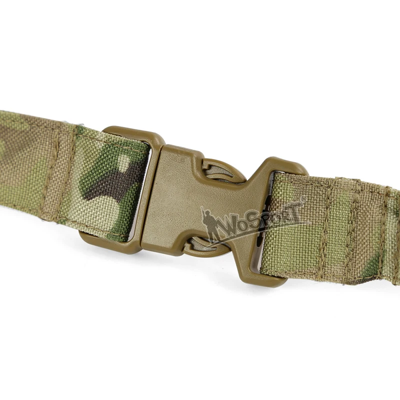 

WoSporT Tactical Protective Sling CS Safety Nylon One-Point Gun Rope Outdoor Military Elastic Functional Sling SL-25