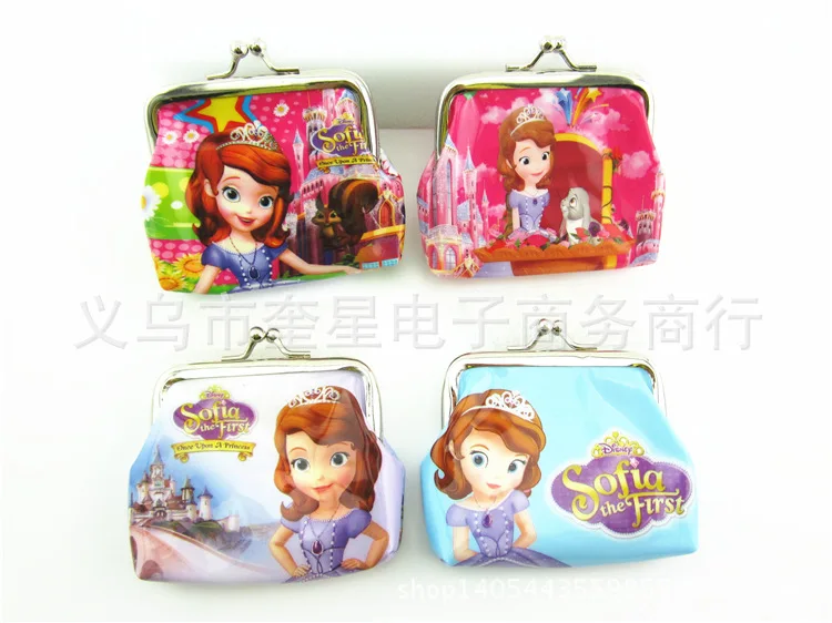 1pcDisney Мультфильм Дети Замороженные портмоне Эльза оболочки сумка девочка подарок на день рождения пакет кукла аксессуары косметическая игрушка сумка для хранения