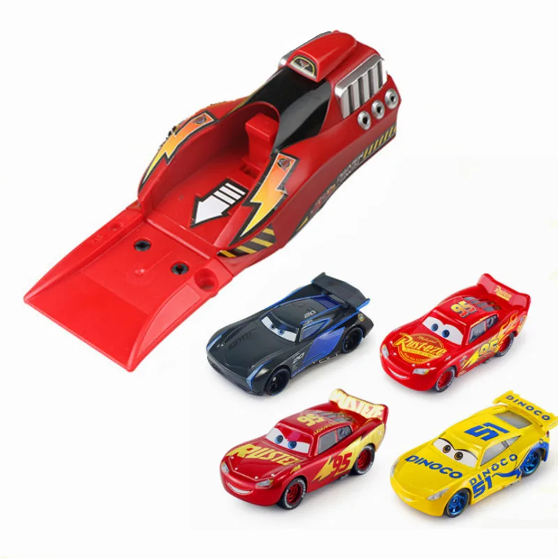 5 шт./компл. Pixar тачки 3 Молния Маккуин 1:55 литой игрушечный автомобиль пластиковые