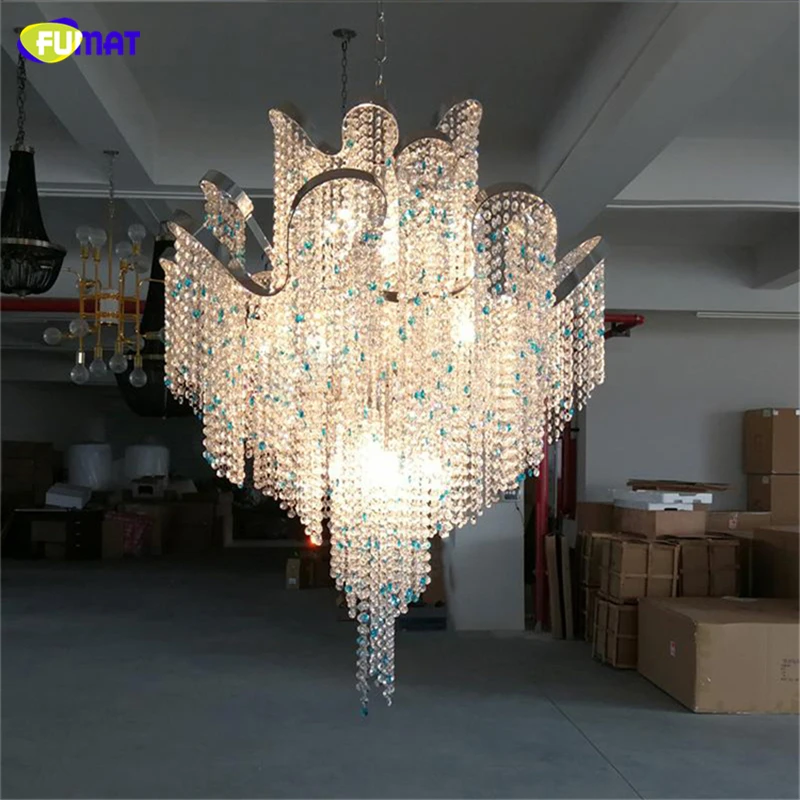 FUMAT итальянские Роскошные хрустальные люстры с кисточками современные