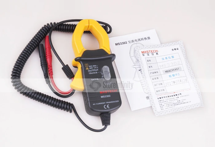 Fluke 101 базовый Цифровой мультиметр карманный цифровой мультиметр автоматический диапазон MS3302 преобразователь переменного тока 0.1A-400A клещи