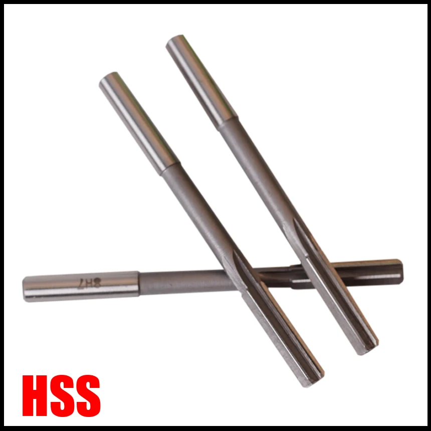 

9.5mm 10mm 10.5mm 11mm 12mm Cutting Dia HSS High Speed Steel Straight Shank Machine Rotating Tool Milling Cutter Chucking Reamer
