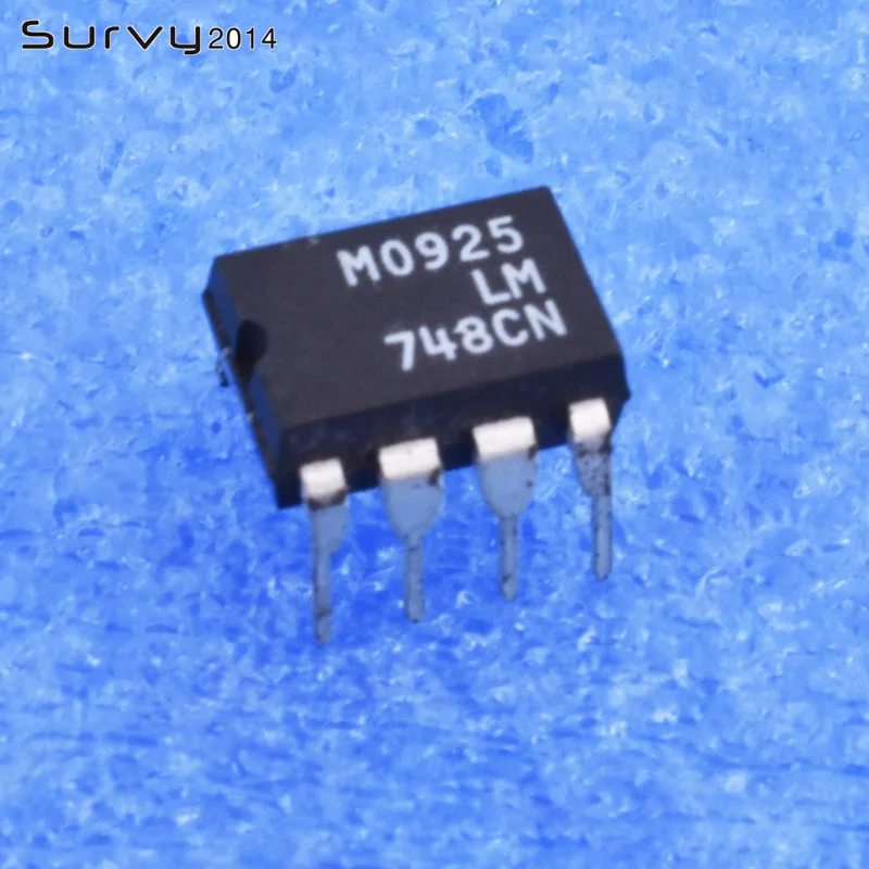 5/10 шт LM748CN DIP-8 LM748 NSC операционный усилитель IC US | Электронные компоненты и