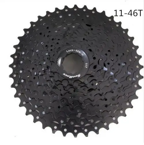 MS3 46t black Sunracing 10 скоростей CSMS3 CSMX3 11-40 t/11-42/11-46 t mtb велосипед свободные колеса кассета широкое соотношение mtb велосипед кассета - Цвет: MS3 46t black