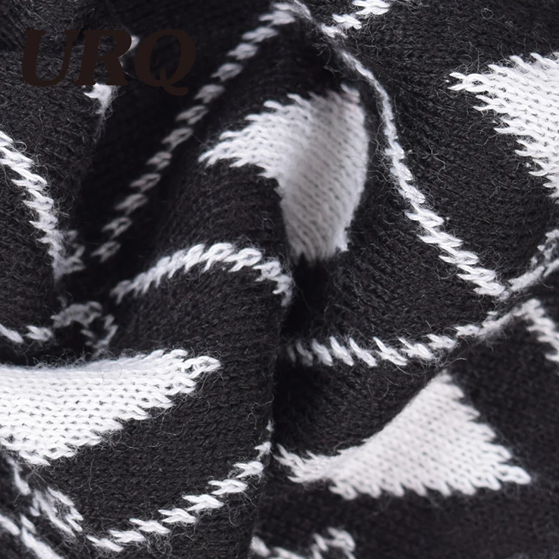 [URQ]HOT 2017 New Arrival Men Warm Scarves Winter Thick Scarfs Male Accessories Men's Knitted Snowflake A3A18942 | Аксессуары для