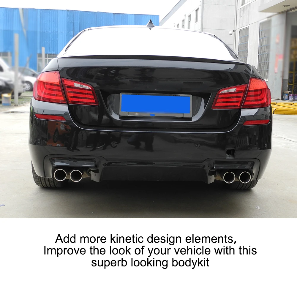 ПП черный корпус для BMW 5 серии F10 стандартный бампер седан 4 двери не M5 2010-2013