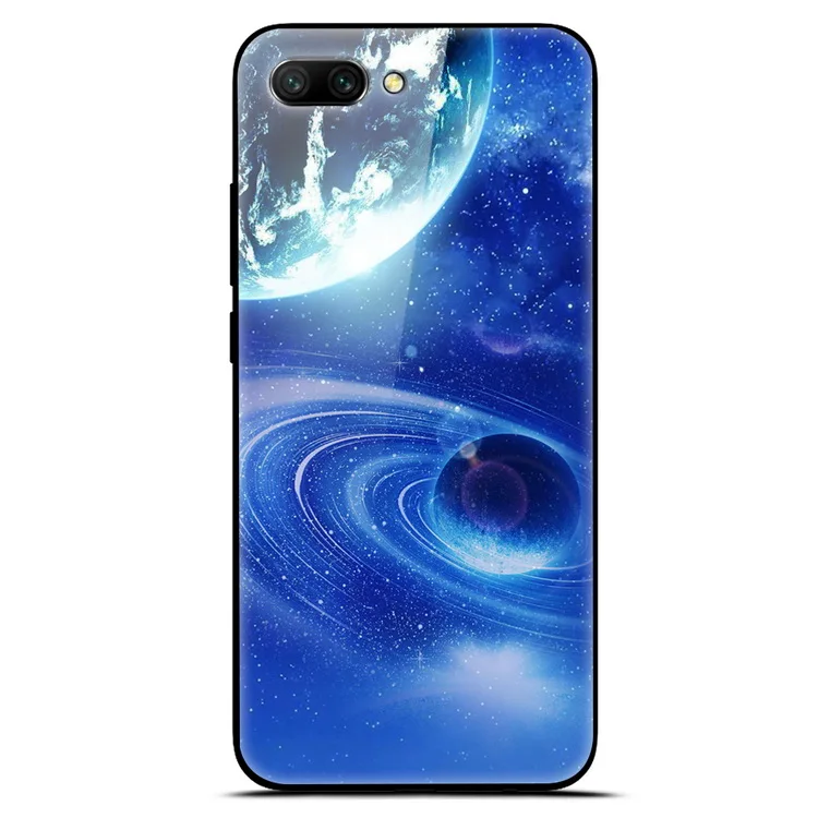 as photo 24 Стеклянный чехол для huawei Honor 10, чехол, роскошная задняя крышка из закаленного стекла, чехол для huawei Honor 10, чехол для Honor 10 lite, ТПУ Рамка - Цвет: as photo 24