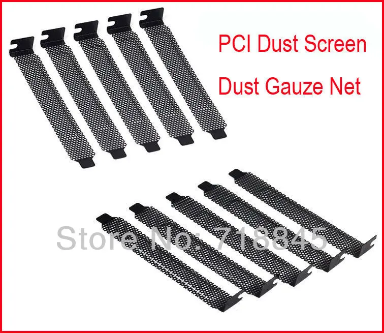 

10Pcs Brand New PCI Dustproof Net Dust Cover Giving Free 5Pcs 3.5mm Screws