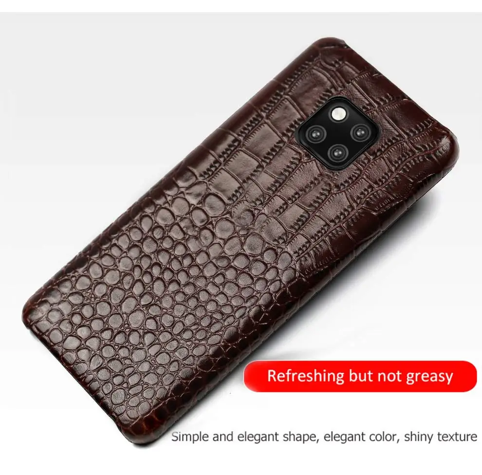 Крокодиловый Чехол для телефона huawei mate 20 10 pro mate 9 pro Honor 9 Lite роскошный защитный чехол с защитой от землетрясений