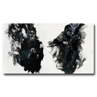 Плакаты и принты disprivilege для видеоигр, художественные картины для гостиной, Современная шелковая настенная живопись, украшение для дома, украшение для спальни