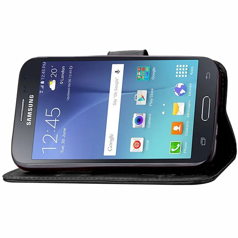 Для Samsung J2 2015 Чехол-кошелек чехол для телефона из искусственной кожи Galaxy J200 J200H J200F