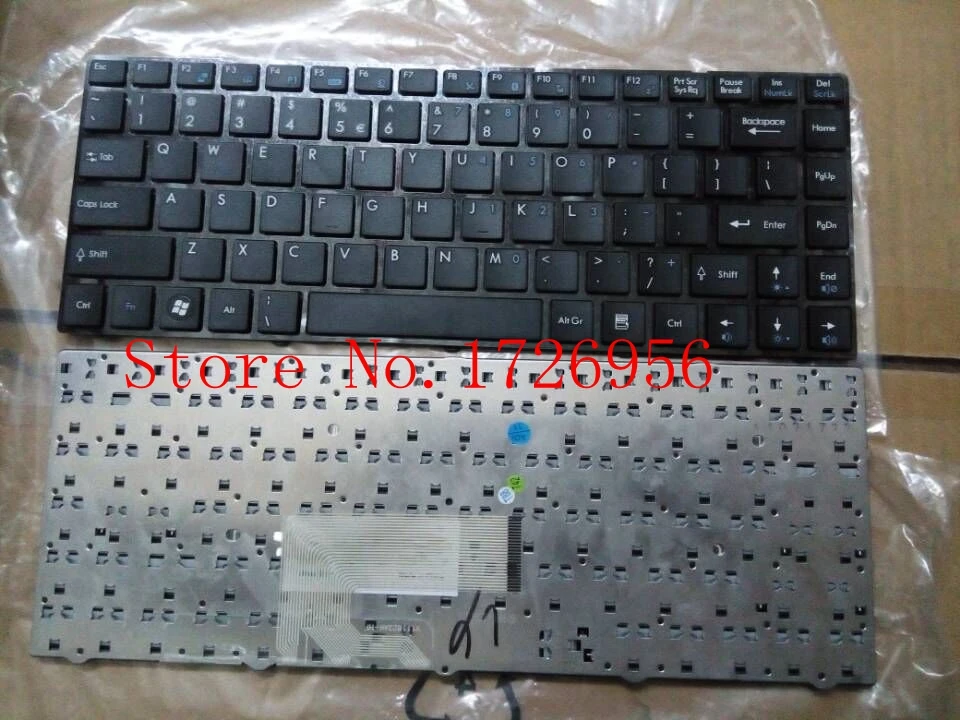 Новая Оригинальная сменная Клавиатура для ноутбука MSI CX420 CX460 CX480 CR430 X420 N4205 серии