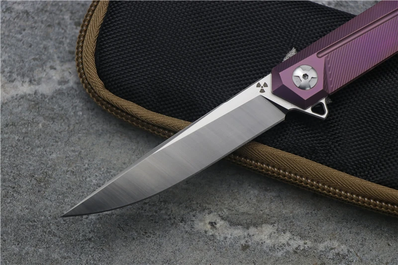 Assassin-JK5311 складной шарикоподшипник S35VN лезвие TC4 ручка из титанового сплава многофункциональный инструмент для охоты и повседневного использования