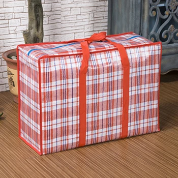 XL (78x54x25) Red Мужская и женская большая тканая дорожная сумка для путешествий, супер толстая ткань Оксфорд, водонепроницаемая сумка для багажа, размер XL, 78 см* 54 см* 25 см - Цвет: XL (78x54x25) Red