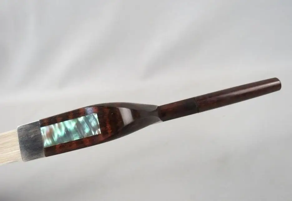 Крепкий немецкий стиль барокко Snakewood 3/4 бас лук Серебряное крепление|mount spotlight|silver