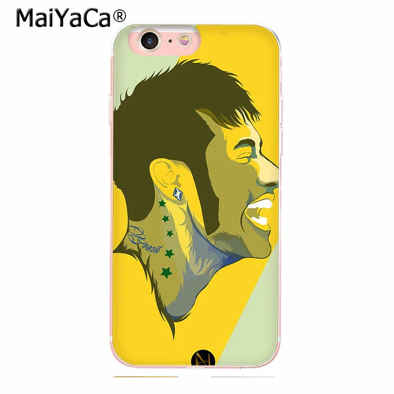 MaiYaCa красивый Jr Neymar Новое поступление Модный чехол для телефона для Apple iphone 11 pro 8 7 66S Plus X 5S SE XR XS MAX