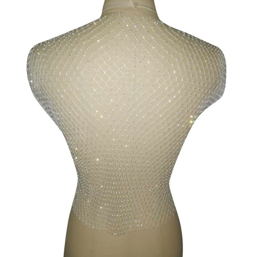 Feitong, сетчатая майка для женщин, открытая, эластичная, прозрачные стразы, короткие топы, летние, для девушек, для фитнеса, жилет, женская одежда