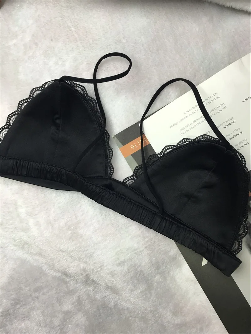 Женский кружевной бюстгальтер на бретельках эластичный для сна|strapless padded bra|wireless