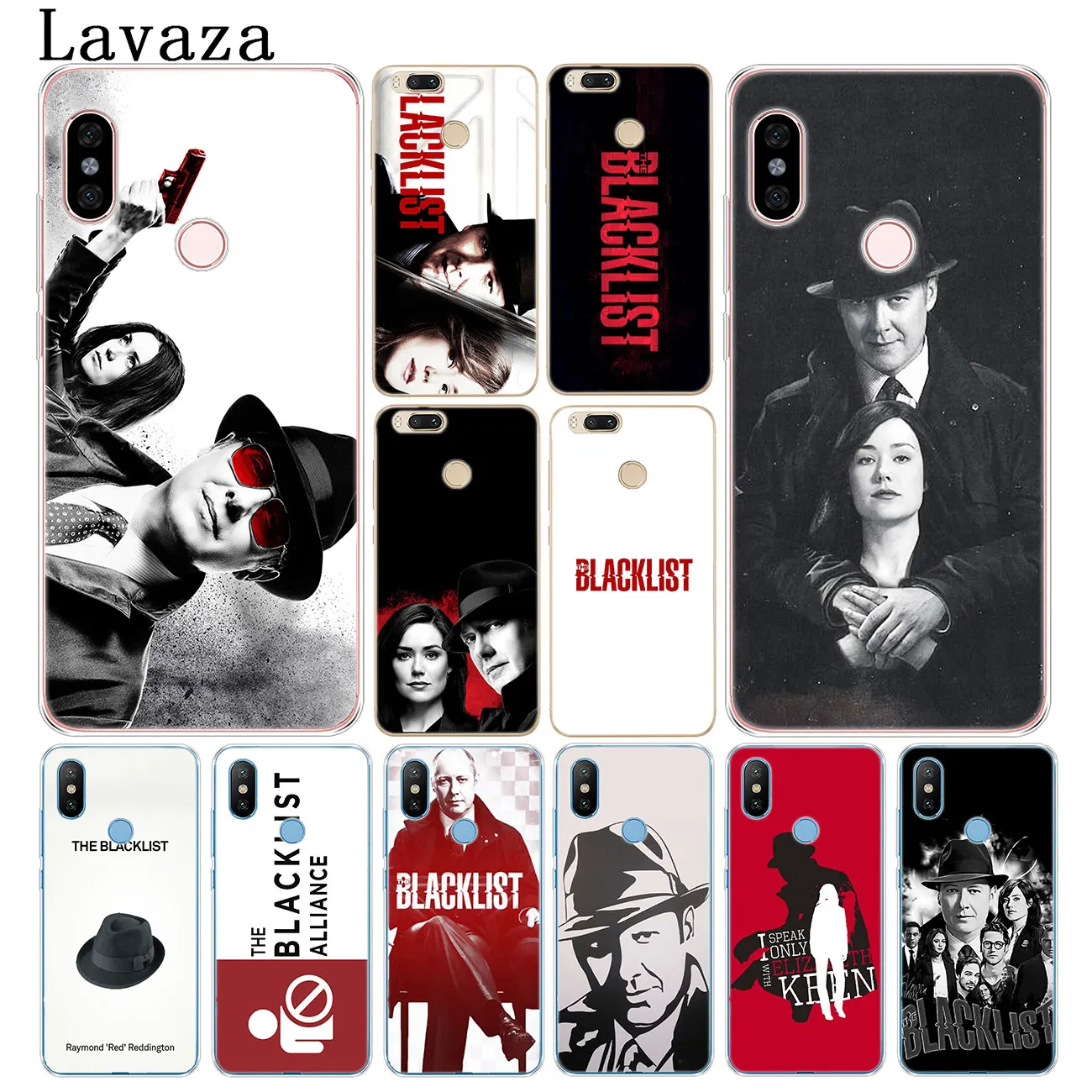 Твердый чехол для телефона Lavaza The Blacklist Xiaomi Redmi K20 8A 7A 6A Note 8 8T 7 5 6 Pro 4