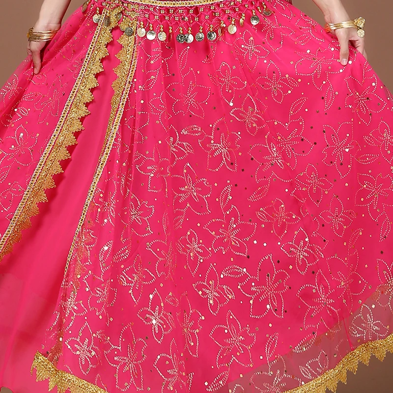 Новый женский костюм для танца живота Женская компания летняя одежда