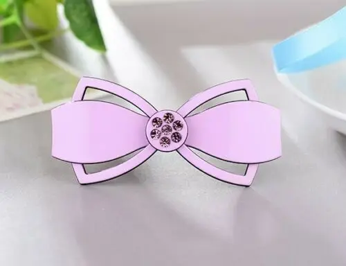 50 BLESSING Good Girl 3.5&quot Acrylic Bowknot Hair Bow France Women New Style | Аксессуары для одежды