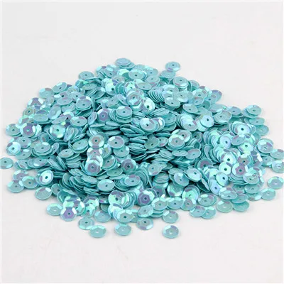 AB blue Pailette 4 мм 5 мм 6 мм чашка блесток формы ПВХ свободная тесьма с пайетками для шитья свадьбы DIY для ремесел Конфетти украшения 20 г - Цвет: AB blue