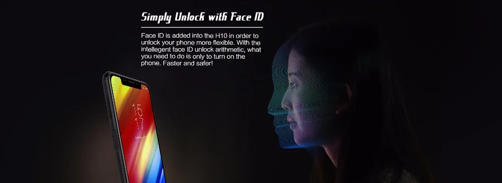 HOMTOM H10 5,85 дюймов Android 8,1 смартфон 4 ГБ ОЗУ 64 Гб ПЗУ Face ID MTK6750T Восьмиядерный 16 МП 3500 мАч OTA мобильный телефон