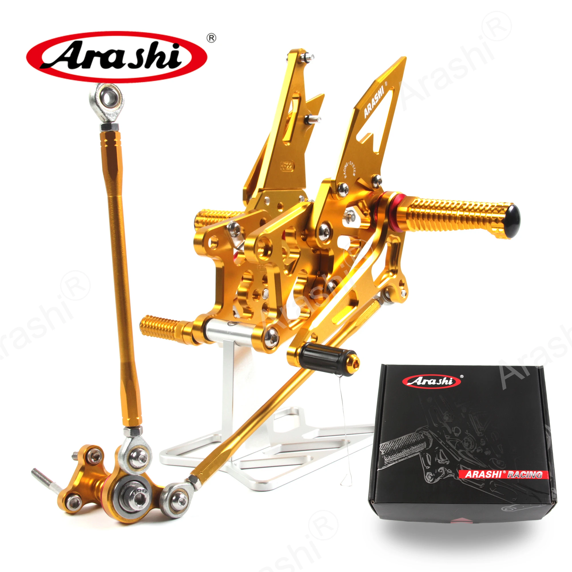ARASHI мотоциклетные наездники подножки Rearsets для HONDA CBR600RR 2007 2008 CBR 600 CBR600 RR